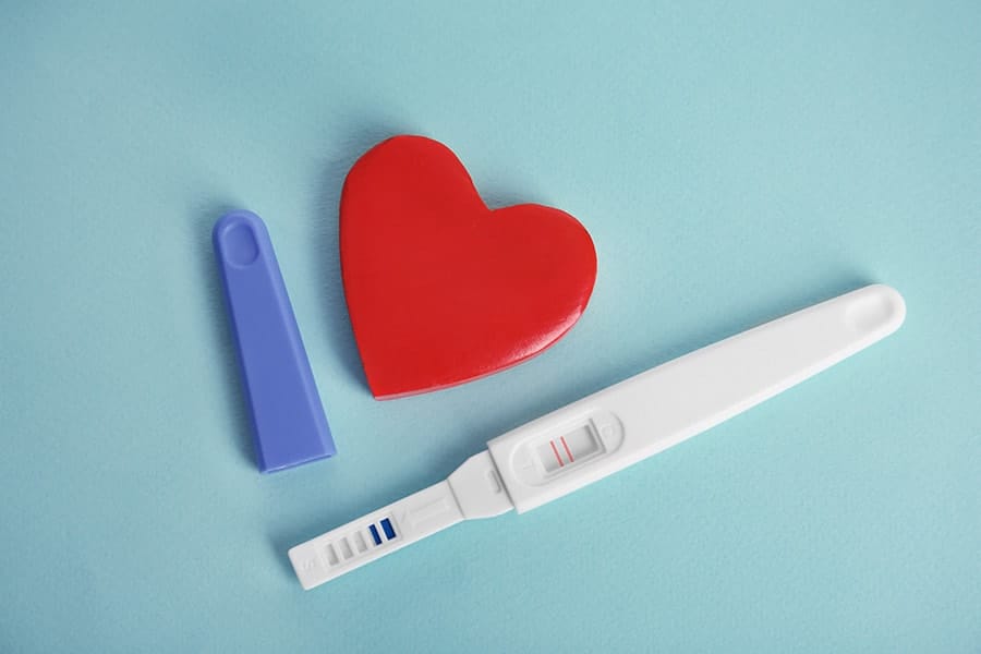 Teste de gravidez de Farmácia